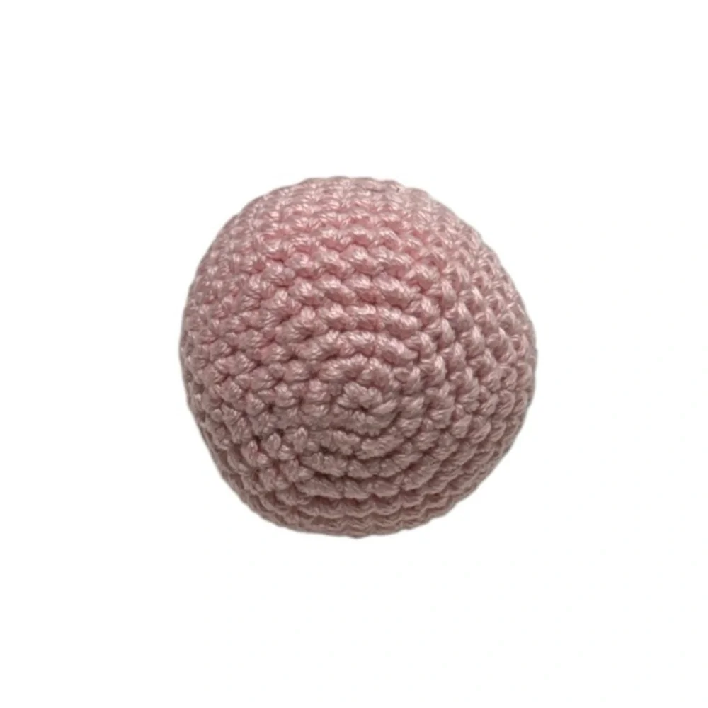 100% handmade crochet ball toy for cats with catnip inside! 100% cotton yarn.